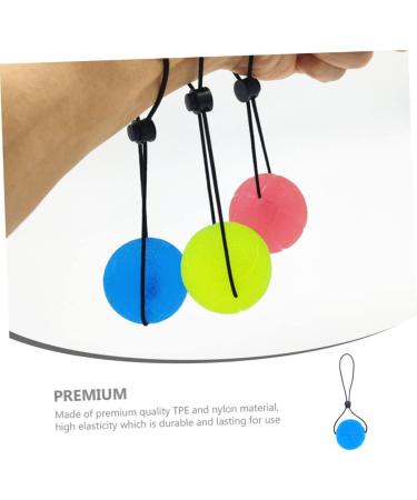 Beaupretty 5-piece Handgrip Strength Training Ball Set - Stress Relief Fitness Equipment for Men & Women - TPE 20x5cm - Buy Online on GoSupps.com