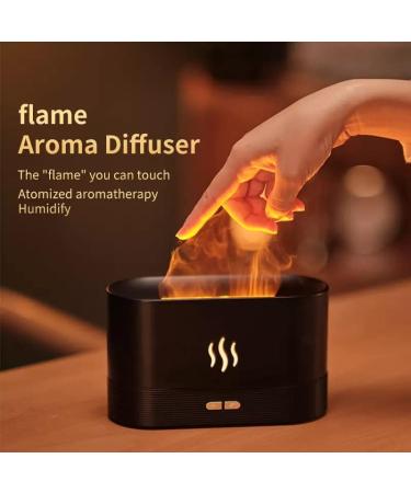 Sophos Flame Diffuser 2023 - 7-Color Light Humidifier & Aroma Oil Freshener - Upgrade Black Version for Apartments - Buy Online on GoSupps.com