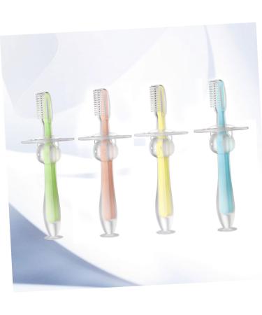 SEWO ART 4 Power Bay Tone Silicone Bristle Toddler Manual Toothbrush - Gentle & Effective Oral Care for Little Ones - Buy Online on GoSupps.com
