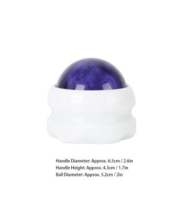Angrek Essential Oil Massage Ball - Relaxing Muscle Roller for Neck Legs & Hands | White & Purple - International Shipping - Buy Online on GoSupps.com
