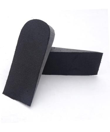 Healvian 20 Pairs Silicone Gel Heel Lift Insoles - Black 12x5.5cm | Height Increase Shoe Inserts for Men & Women - Buy Online on GoSupps.com