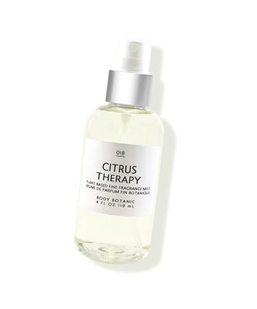 Citrus Therapy Fine Fragrance Mist 4 Fl Oz 118 mL - an Irresistibly Uplifting Blend of Juicy Bergamot Pink Grapefruit and Freshly-Zested Lemon