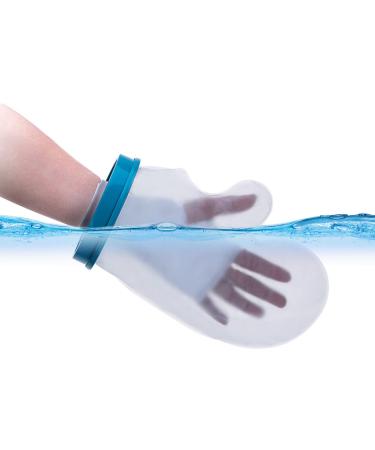Nofaner Waterproof Hand Cast Cover Protector for Shower Reusable Cast Plaster Bandage Protector Keeps Casts Bandages Dry Dressing Cover for Shower Bath for Broken Wrist Finger Wound (31cm)