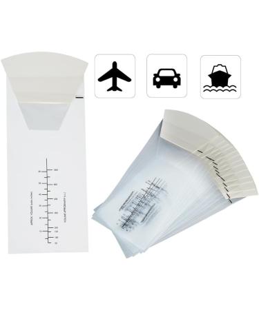 48 Counts/Pack Clear Disposable Throw-up vomit Bag Convenience Bag For Vomit and Urine Disposal - Buy Online on GoSupps.com