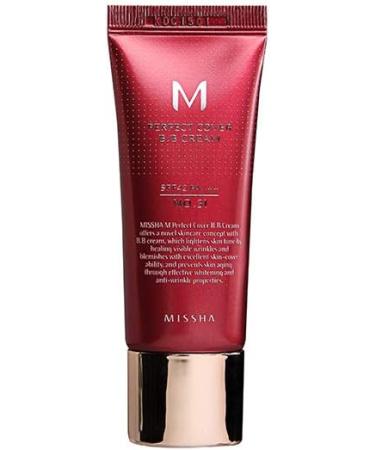 Missha M Perfect Cover BB Cream SPF42 No. 21 Light Beige 20ml - Single - Buy Online on GoSupps.com