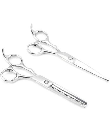 Professional Hair Cutting Thining Scissors Set Round Head Shears Baby Hairdressing Scissors Set for Baby Kids (Blue) - Buy Online on GoSupps.com