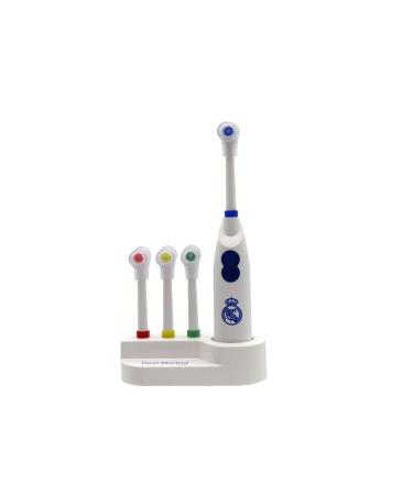 CyP Brands Real Madrid Toothbrush Toilet Oral Hygiene Vibrating Brush Battery Operated White Official Product