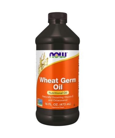Now Foods Wheat Germ Oil Vegan 473ml Lab Tested Soy Free Gluten Free Non-GMO