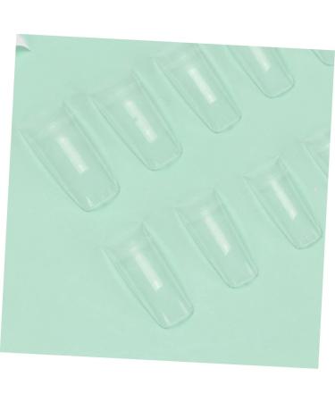 Healeved 2 Box French Style Nail Coffin Fake Nails Acrylic Nails Full Cover Fake Finger Nails Tip Press on Fake Nails Artificial Nails Coffin Fake Toe Nails Manicure Accessories Boxed White - Buy Online on GoSupps.com
