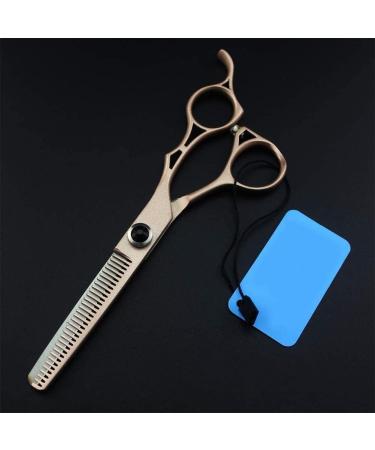Salon Texturizing Scissors Bang Hair Scissor Professional Barber Hairdressing Scissors Kits Stainless Steel Hair Cutting Shears Set Home Shear Kit for Men Women Pet toothcut6inch (A 6inchset) - Buy Online on GoSupps.com