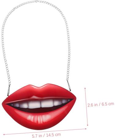 ABOOFAN Lip Pendant Wedding Decorations Hanging Ornaments Valentine's Day Hanging Decors Household - Buy Online on GoSupps.com
