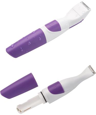 Tbest Electric Waterproofing Bikini Switch 2 in 1 Trimmer Trimmer for Women Hair Hair Beerbond Purple Purple - Buy Online on GoSupps.com