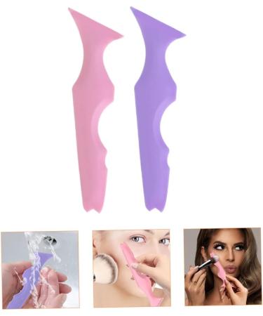 FOMIYES 4 Pcs Silicone Beauty Ruler Makeup Tape Lipstick Wearing Lipstick Makeup Tool Multifunction - Buy Online on GoSupps.com
