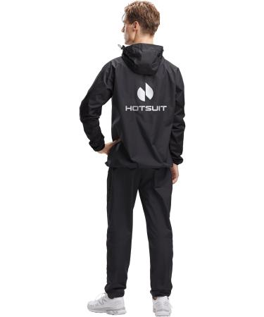 Buy HOTSUIT Nano-Silver V2.0 Men's Sweat Jacket & Tracksuit | Fitness Sports Suit for Effective Training - International Shipping - Buy Online on GoSupps.com