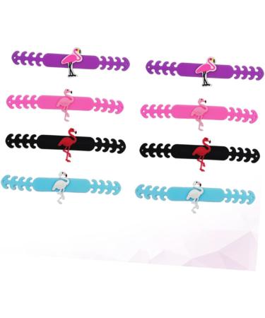 Beaupretty 16 Pack Flamingo Anti-Strang Pearl Face Masks - Protective Accessories for Makeup & Mask Hooks - 17.5x2cm - Buy Online on GoSupps.com