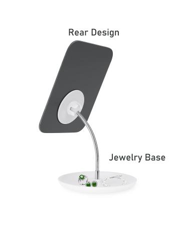 LFOYOU Table Vanity Mirror - White | Stand Included - Buy Online on GoSupps.com