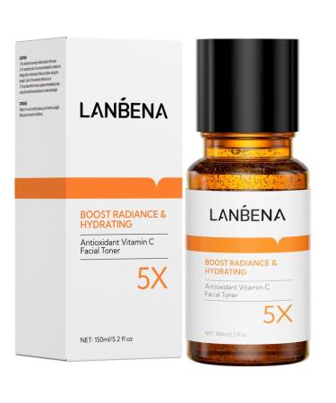 Toner for Face LANEBNA Glow Recipe Toner Gentle Face Toner & Pore Minimizer with Vitamin C Niacinamide for Hydrated Supple Skin - Vegan Alcohol Free