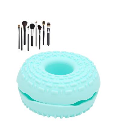 Portable Makeup Brush Cleaning Bowl - Flexible Silicone Pad Scrubber for Efficient Makeup Tool Care - Buy Online on GoSupps.com