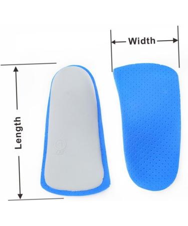 Healvian Shoe Inserts - Flatfoot Arch Support Insoles for Men & Women | 2 Pairs Durable Comfort Pads for Sports Shoes - Buy Online on GoSupps.com