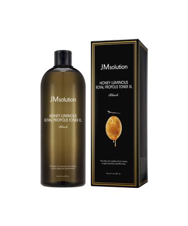 JMSolution Honey Luminous Royal Propolis Toner XL Black Intensive Moisture Care Hydrating Toner - 20.3 fl oz