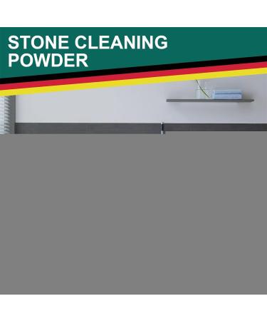 Stone Cleaning Powder 4.22oz Marble Floor Polish Safe Stone Soap Spot Cleaner Stone Care Stain Remover for Kitchen Countertops Pisole - Buy Online on GoSupps.com