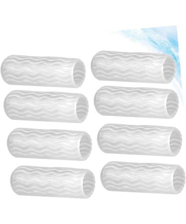 GLEAVI 4 Pairs Toe Covers Toe Separators Tubes Toe Spacer Toe Protector Tubes White Toe Caps Toe Caps Toe Protectors Toe Sleeve Protective Agent Protective Case Headgear - Buy Online on GoSupps.com