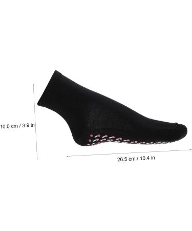 Buy Besportble 5 Pairs Soft Warm Hiking Socks - Self-Heating Turmaline Polyester Stockings for Men | Comfortable House & Sleep Slippers - Buy Online on GoSupps.com