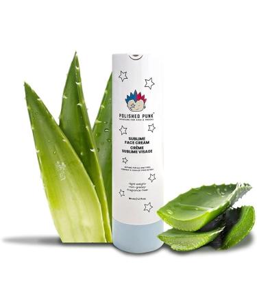 All-Natural Sublime Face Cream for Kids & Tweens Fragrance-Free Lightweight Non-Greasy Face Moisturizer 50 ml/1.7 fl oz | Skincare for All Types