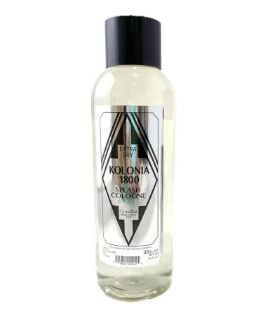 Legitima Kolonia 1800 Natural Extra Dry Splash Cologne (33 Fl. Oz.) 33 Fl Oz (Pack of 1)