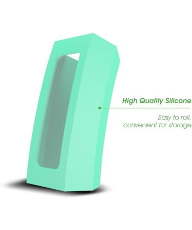 AWINNER Case for Fitbit Alta Shock-Proof and Shatter-Resistant Protective Band Cover Case for Fitbit Alta Smart Watch (Black Blue Cyan) - Buy Online on GoSupps.com