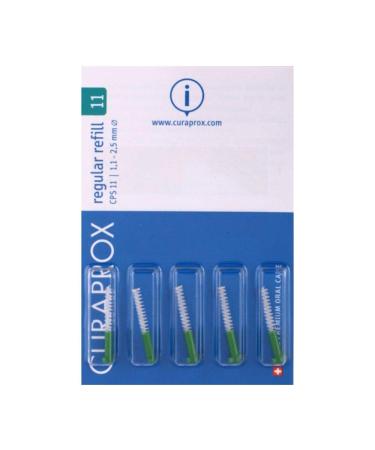 CuraProx CPS11 Interdental Brushes 5 pcs Green 1.1-2 mm 12 pcs