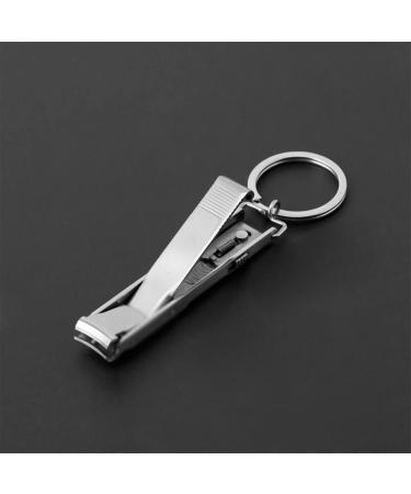 SVAASA Nail Clippers Ultra Thin Small Folding Stainless Steel Nail Clipper Keychain Pocket Tool - Buy Online on GoSupps.com