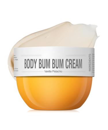Bum Cream 80ml Vanilla Pistachio Scent Bum Butt Cream to Firm Smooth and Tighten Skin Moisturizing Body Cream