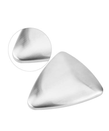 1pc Metal Soap Bar Soapstone Odor Removing Bar White Heart Shaped Basket Onion Smell Bar Kitchen Remove Odor Soap Smell Eliminator Soap File Handles Take a Bath Pumice Stone