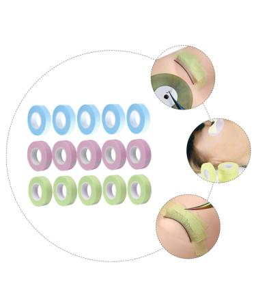 MAGICLULU 75 Rolls Lash Tape Eyelash Grafting Tapes Graft Eyelash Tapes Eyelash Patches Makeup Tape Make up Adhesive Tape under Non-woven Fabric With Holes Extension Belt - Buy Online on GoSupps.com