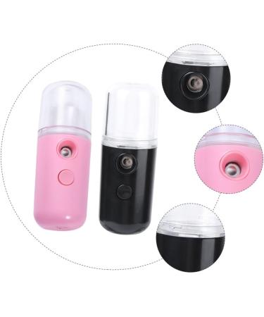 Hemoton 6 Pcs Spray Hydrating Apparatus Facial Cleaner Black Humidifier Spa Cleaner Spray Humidifier Plastic - Buy Online on GoSupps.com