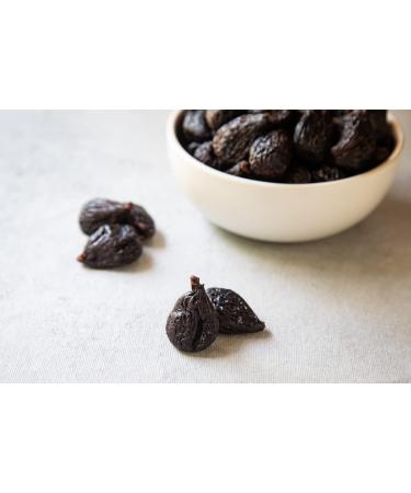 Organic Dried Black Mission Figs - High Fiber Gluten-Free Snacks, Non-GMO & Kosher - Grown in California - Buy Online on GoSupps.com
