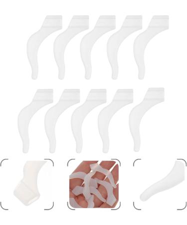 MipCase Children's Anti-Slip Earrings - 20 Pairs Comfortable Elastic Silicone Ear Pads | 4.2x2.3cm - Buy Online on GoSupps.com