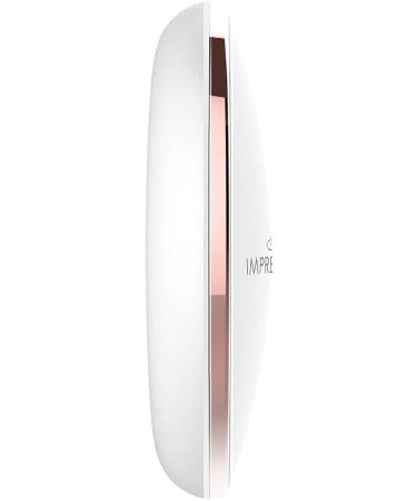 Impressions Coco LED Compact Mirror with Dimmer Button - Travel Makeup Mirror with 7X Magnifying Glass - Buy Online on GoSupps.com