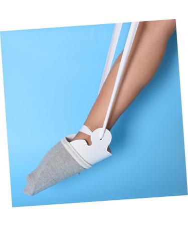 Homsfou Socks for Older & Pregnant Women | Easy Sock Helper & Compression Stocking Tool Sports White Care - Buy Online on GoSupps.com