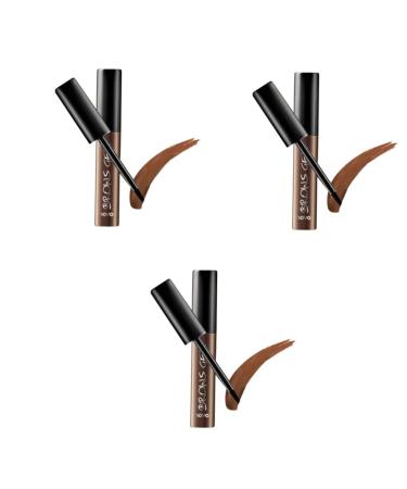 NOLITOY 3pcs Pen Brow Pencil Gel Eyebrows Powder No Smudge