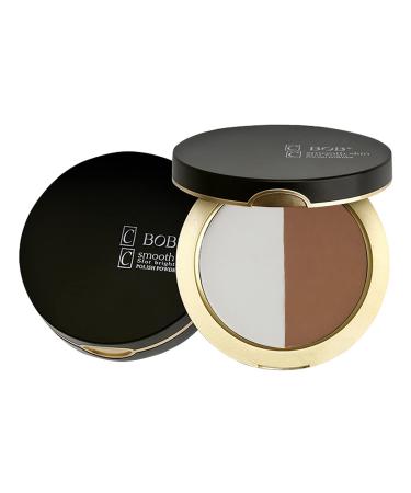 3D Two-tone Contouring Palette  Compact Powder Shade  Two-tone Highlighter  Concealer (Ivory + Light Brown)