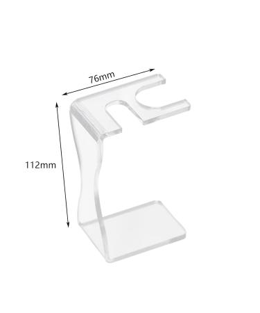 Harayaa Manual Shaver Stand - Premium Acrylic Holder for Husband & Boyfriend | Elegant & Durable - Buy Online on GoSupps.com