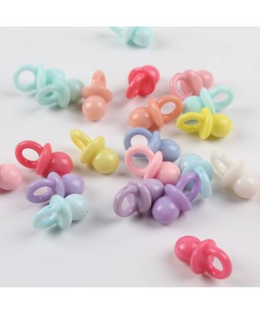 Artibetter 80-Piece Toddler Pacifier Clips - Colorful Acrylic Gift Set for Birthdays & Christmas - Buy Online on GoSupps.com