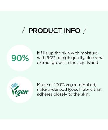 BRING GREEN ALOE 90% Fresh Mask (10 Count) - Daily Skincare Facial Mask for Sensitive Skin - Buy Online on GoSupps.com