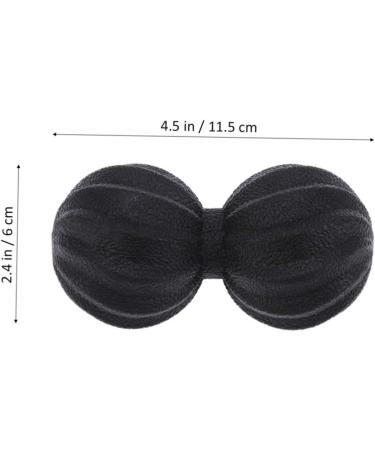 FRCOLOR Double Peanut Massage Ball - Yoga Roll for Shoulders & Body Relief | International Shipping - Buy Online on GoSupps.com