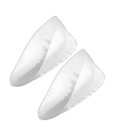 1 Pair Inner Heightening Half Pad Heel Guards Mens Accessories U- Shaped Heel Pad High Heel Plantar is Unusual Inserts U-Shaped Heel Mats Man Foot Sebs Cushion