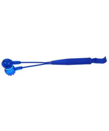 Dawafit Plastic Blue 2 in 1 Magnetic Hammer Tapping Massager Back Scratcher