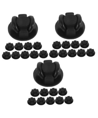 Fomiyes 30 pc mask glasses buckle mask holder to protect the ears from glass mask clip mask clip glasses portable mask buttons mask-diy buttons end pp