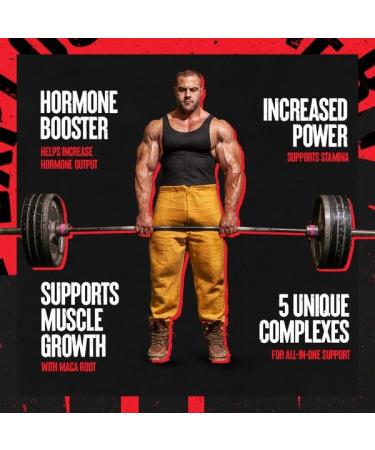 Animal Stak Complete Natural Hormone Booster Supplement with Tribulus Natural Testosterone Booster for Athletes Contains Estrogen Blockers 1 Month Cycle - Buy Online on GoSupps.com